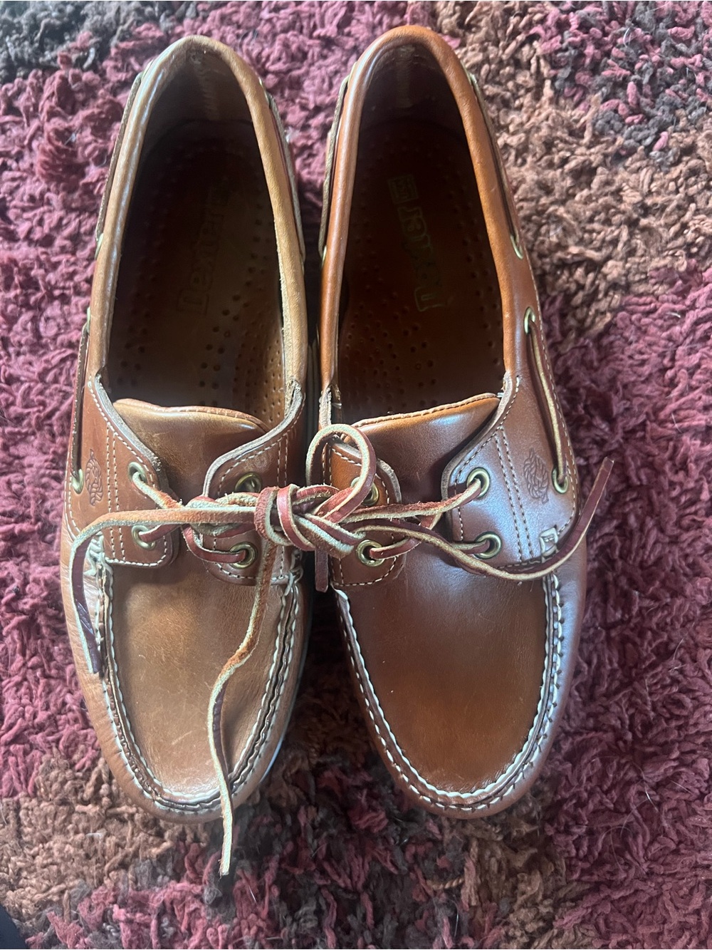 Dexter Men's Brown Leather Boat Shoes - Classic Deck Style
